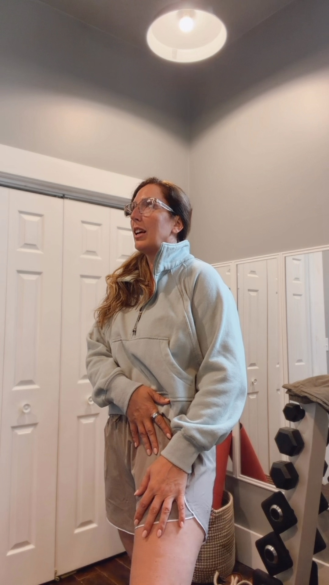 Teaching in the gym = athletic wear (as do most days around here lol) 

Love these Salt Project shorts and paired with this quarter zip from Amazon that is “inspired by” a very well known, high end athletic brand that is much pricier than what I’ve got but looks about the same lol

#LTKootd #LTKActive #LTKOver40
