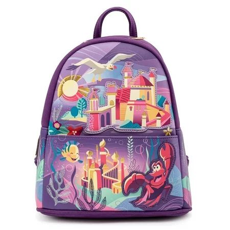 Loungefly Disney Ariel Castle Mini Backpack | Walmart (US)