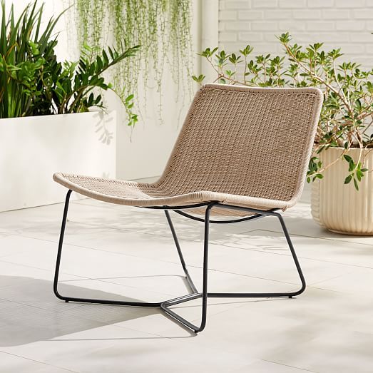 Outdoor Slope Lounge Chair | West Elm (US)