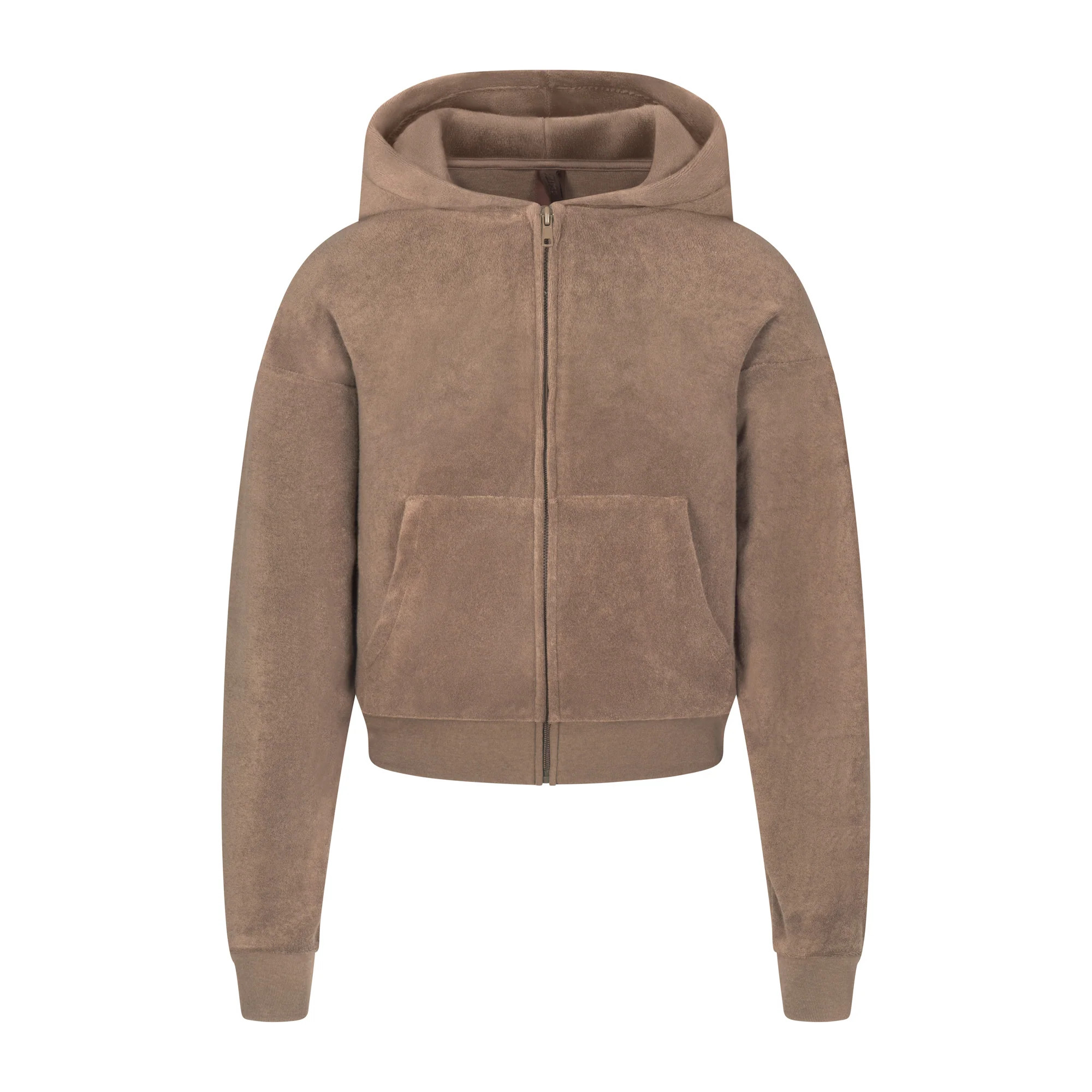 TERRY LOUNGE ZIP UP HOODIE | SKIMS (US)