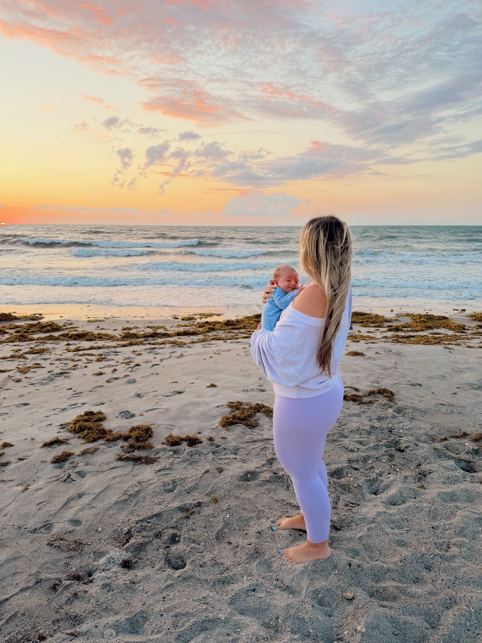 Beach sunrise mornings in the cutest athleisure set 

Loving this athletic outfit for summer walks, stroller walks, coffee runs, and casual everyday wear as a post partum new mom. 

The perfect matching workout set for hot girl walks, mom life outfits, Pilates outfits, and comfy sporty summer style. 

Such a cute activewear look for coastal mornings, wellness lifestyle content, new mom outfits, and effortless sporty girl fashion 

 #LTKfit #PostPartumStyle #NewMomOutfit

#LTKootd #LTKmorningroutine #LTKActive