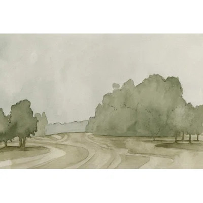 On Course II by Emma Caroline - Wrapped Canvas Painting | Wayfair North America