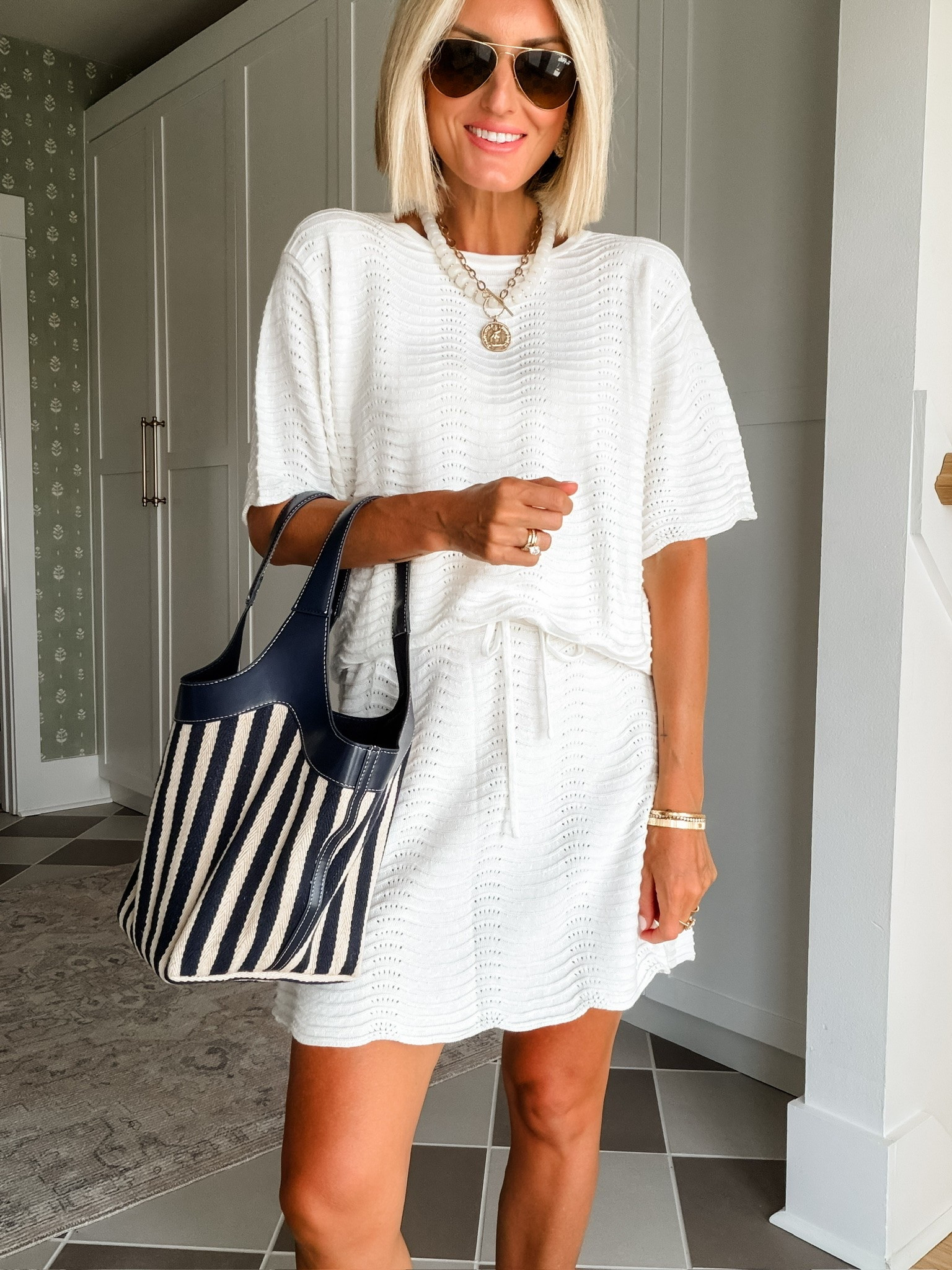 Love that this matching set can be worn on its own, mixed and matched with other pieces, or as a swim coverup! So versatile! Wearing M.

Loverly Grey, Amazon find, Amazon fashion, swim coverup, crochet matching set, Fourth of July outfit ideas

#LTKootd #LTKSeasonal