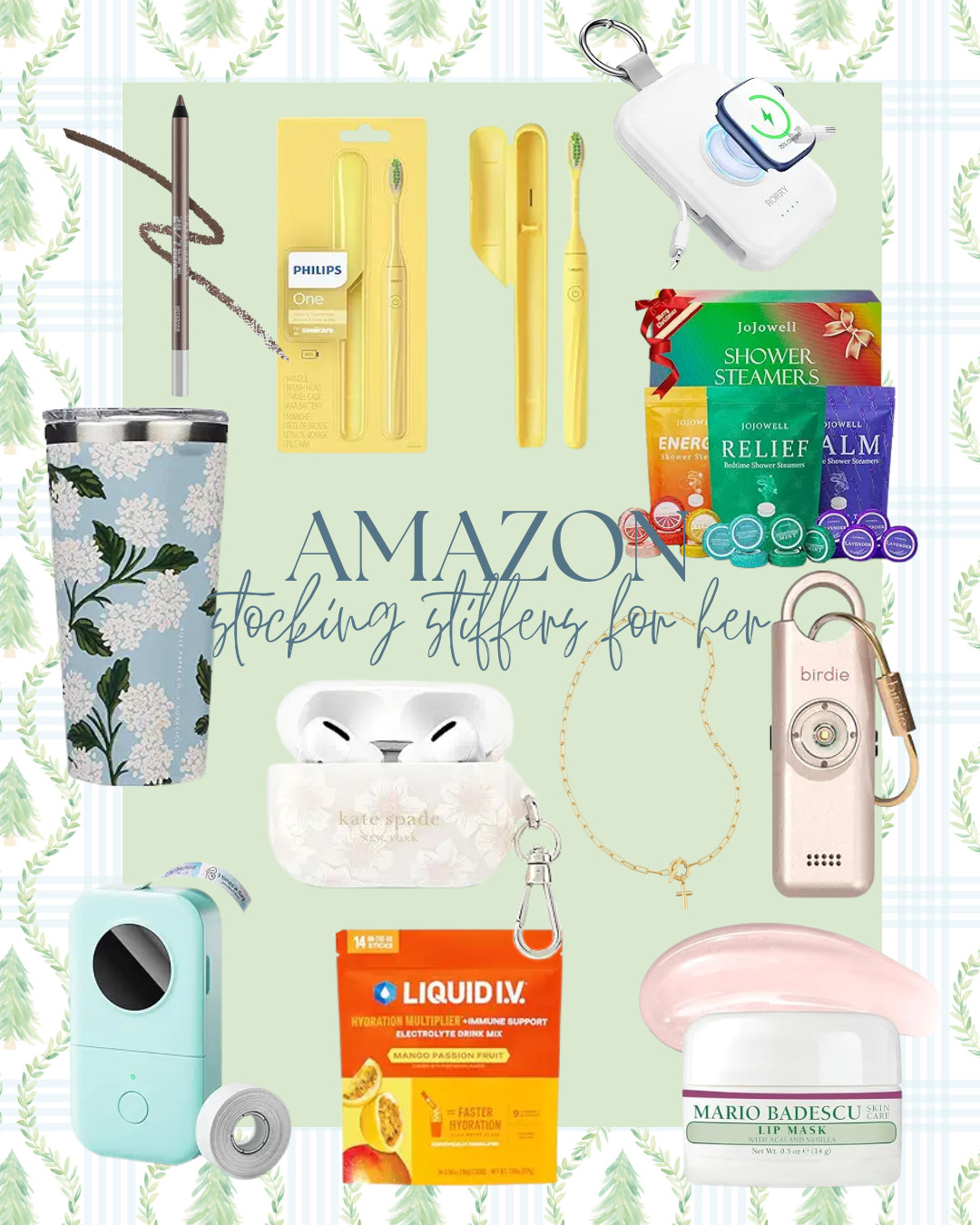 ✨ Amazon Gift Guide for Her + Stocking Stuffers She’ll Love ✨
Rounding up some of my most-gifted, most-used, and most-requested finds for the women in your life! Whether you're shopping big gifts or filling a stocking, these are tried-and-true picks that always impress. 💚🎁

From cozy robes, everyday sunglasses, and my favorite travel organizers… to little luxuries like lip masks, shower steamers, and cute tech accessories — everything here is practical, pretty, and perfect for holiday gifting.

Tap to shop each item directly! 💫
Happy gifting, y’all. 🎄🤍

#AmazonGiftsForHer #StockingStuffersForHer #AmazonHoliday #GiftGuide2025 #HolidayFavorites #SouthernStyleGifts #LTKFinds #LTKUnder50 

 

#LTKHoliday #LTKCyberWeek #LTKGiftGuide #LTKSaleAlert