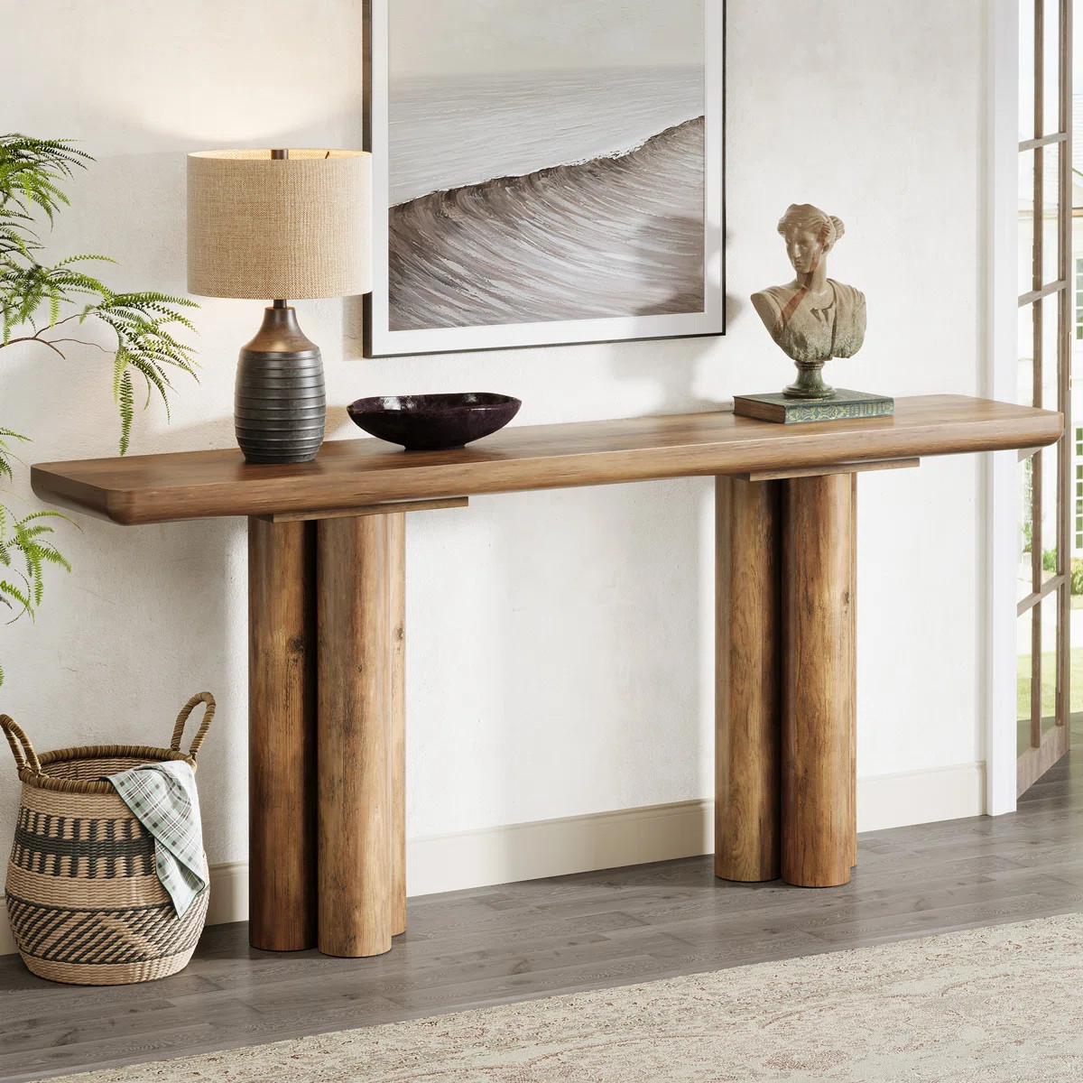 70.8 Inches Long Wood Console Table | Wayfair North America