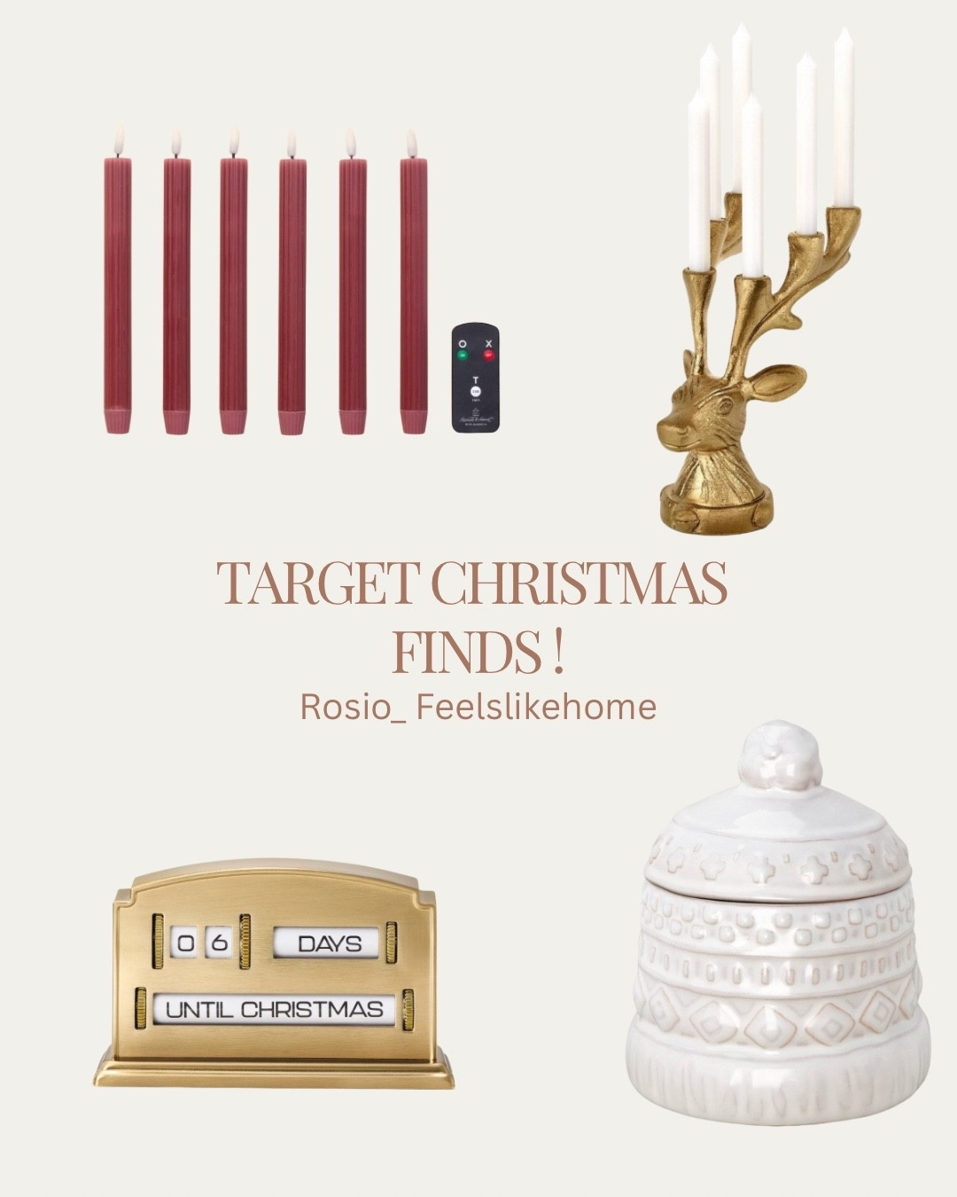 Algunas de mis compras favoritas de Target. 

#LTKHome #LTKSeasonal #LTKHoliday