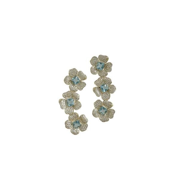 pre order: Chelsea Garden Flower drops | Nicola Bathie Jewelry