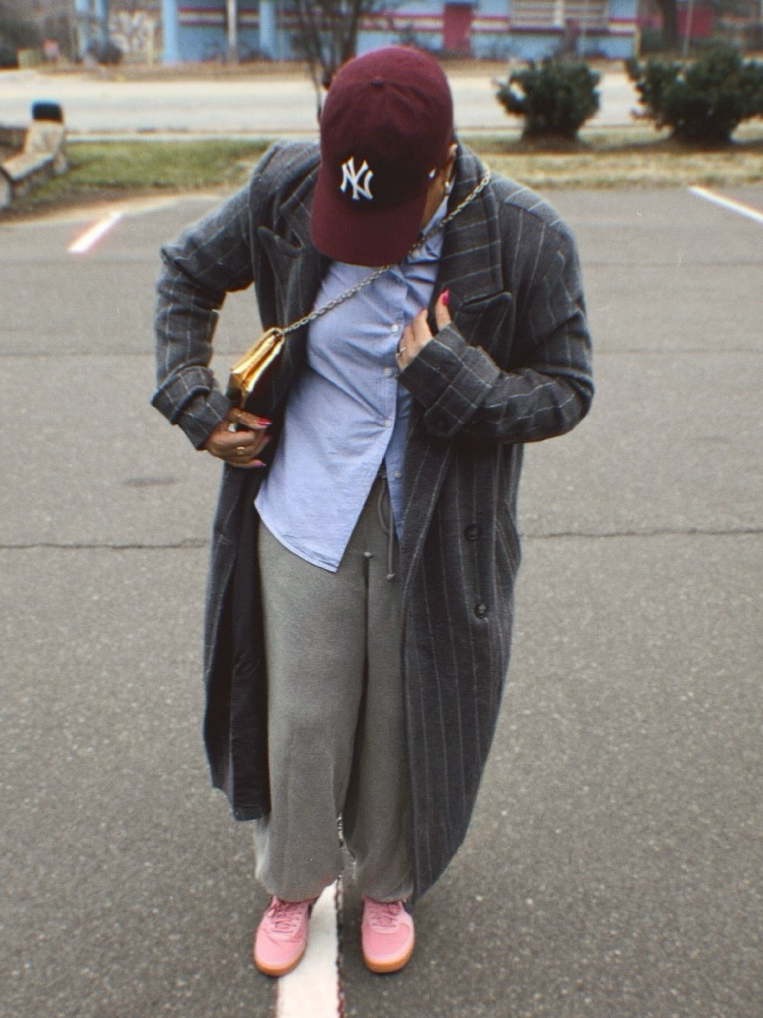 Trendy chic street wear. I loved his very comfy cute outfit. It was super cold that day and this coat kept me warm but the coat is not heavy. #streetwear #nyc #nike 

#LTKFindsUnder100 #LTKSaleAlert #LTKOver40