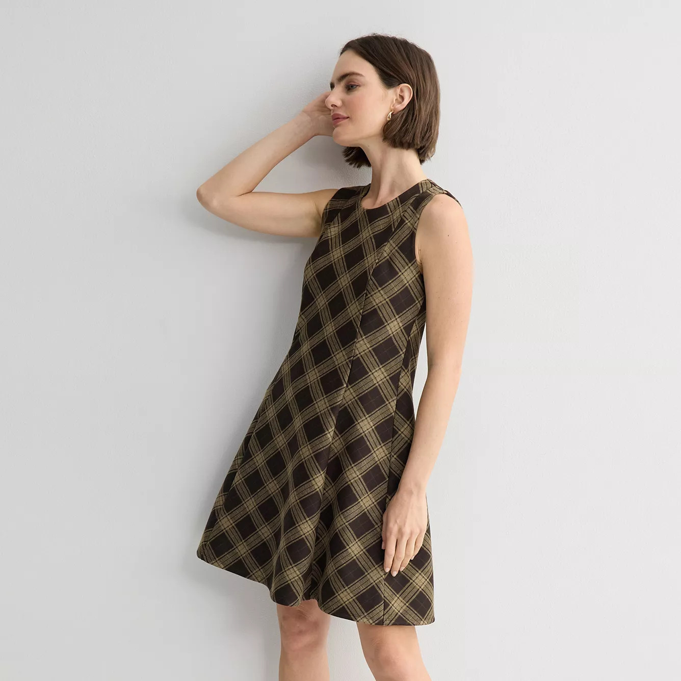 Women's Nine West Flared Mini Dress | Kohl's