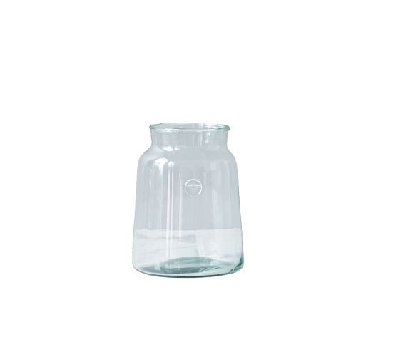 Recycled Glass Mason Jar Vase Collection | Pottery Barn (US)