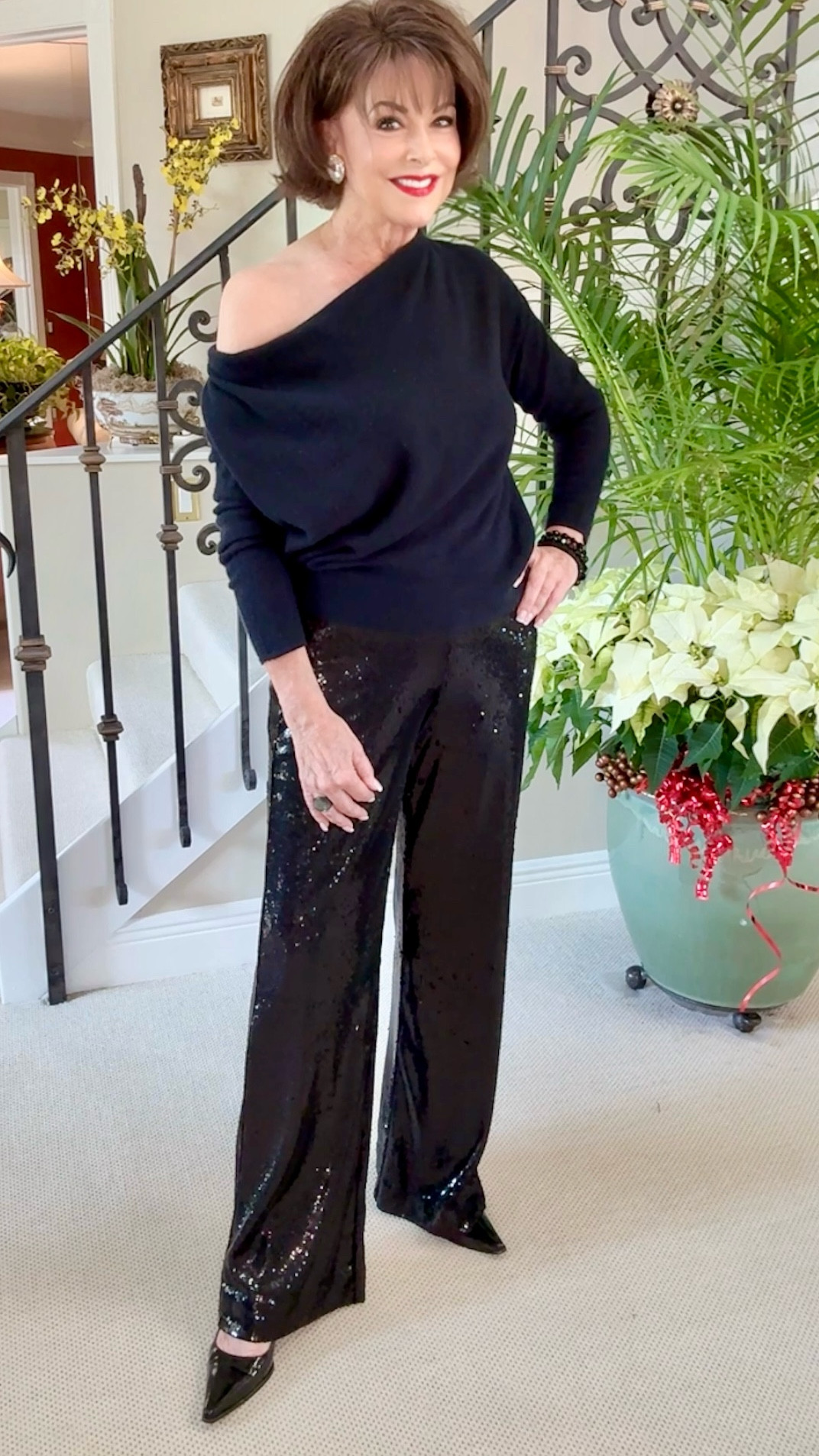 Invitations are pouring in with requests for all kinds of festive attire that often throw us for a loop. It's your time to turn some heads, cue some compliments and outshine the lights!
But what isn't there are the pieces you should own that should always be at the ready in your wardrobe for any festive event that may arise. Here are a few of my holiday wardrobe essentials that will ensure that you walk out the door feeling confident and dazzling! 🎄👗

#LTKOver40 #LTKHoliday #LTKSeasonal