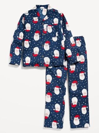 Gender-Neutral Matching Flannel Pajama Set for Kids | Old Navy (US)