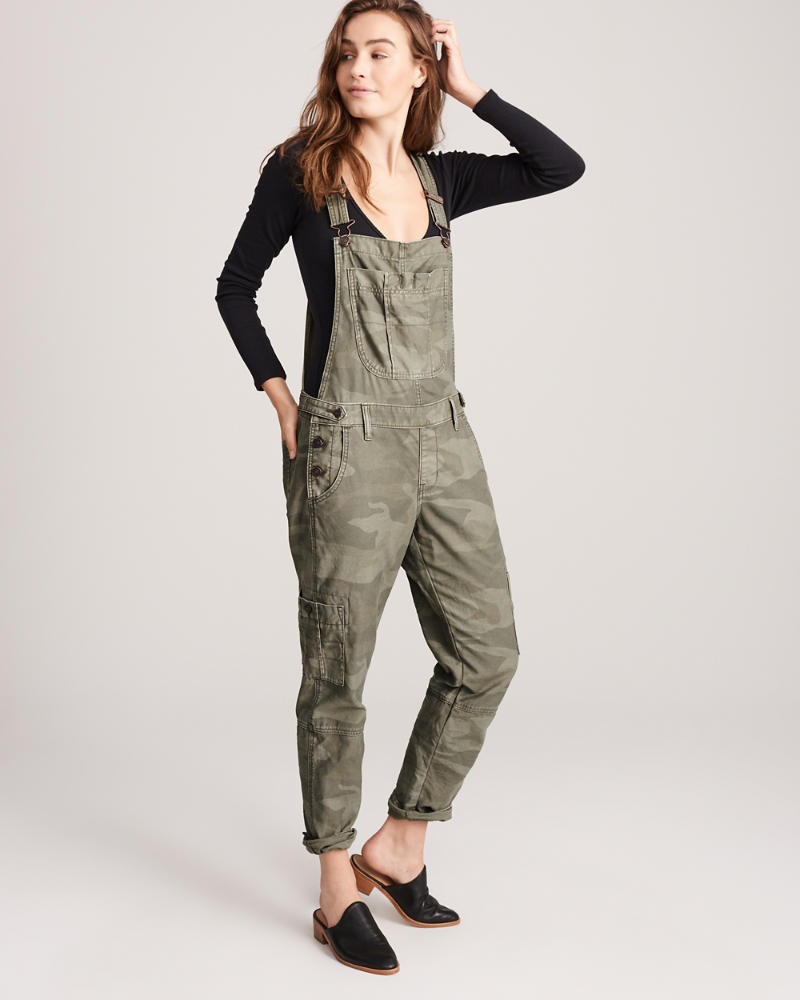 Camo Twill Overalls | Abercrombie & Fitch US & UK