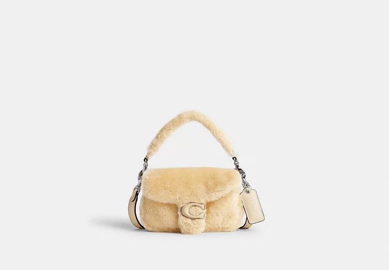 Pillow Tabby Shoulder Bag 18 In Shearling | Coach (US)