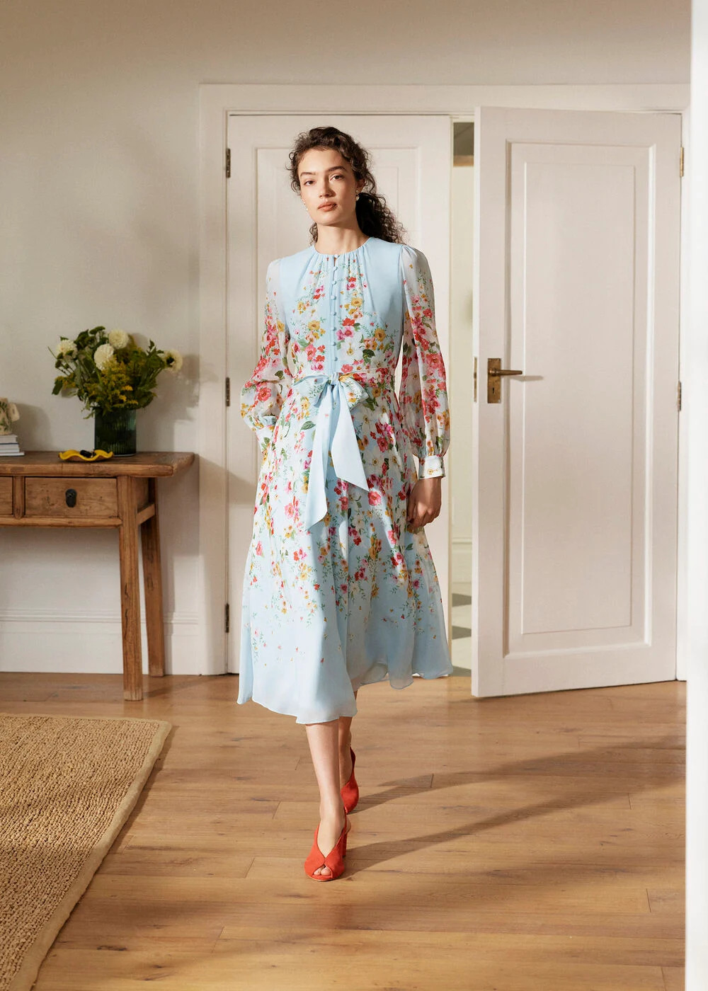 Liberty Silk Floral Dress | Hobbs UK | | Hobbs
