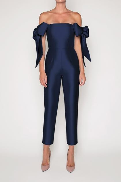 Isabella Silk and Wool Jumpsuit | ALEXIA MARIA