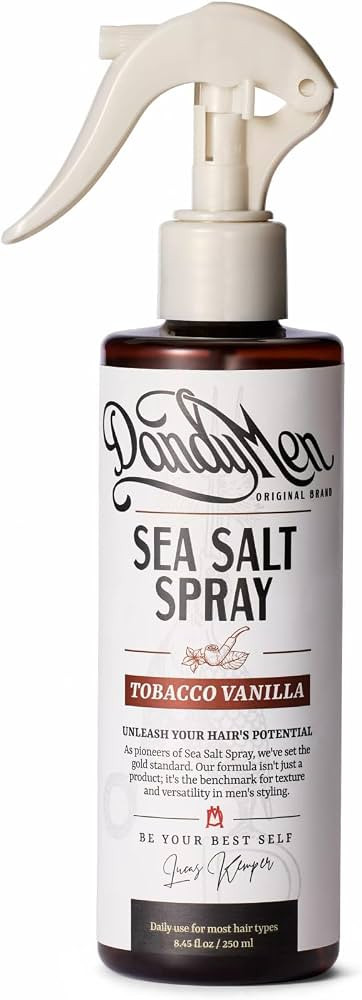 Sea Salt Spray for Men \u2013 Texturizing & Volumizing Hair Spray for Beachy Waves, Matte Finish ... | Amazon (US)