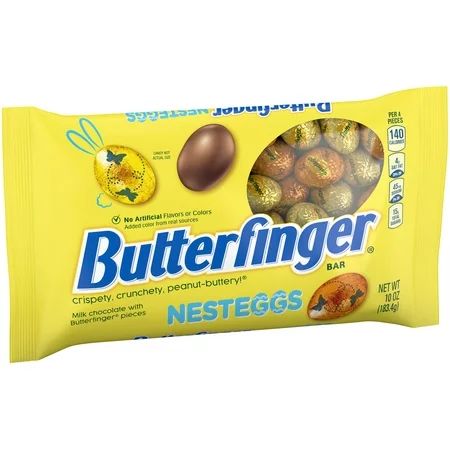 Butterfinger NestEggs Bite-Sized Peanut-Buttery Chocolate Eggs, 10 oz | Walmart Online Grocery