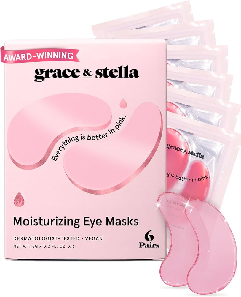 grace & stella Award Winning Under Eye Mask - Reduce Dark Circles, Puffy Eyes, Undereye Bags, Wri... | Amazon (US)