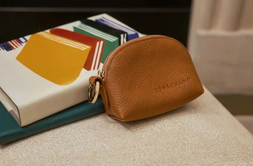 Le Pliage Original Pouch with handle Navy - Recycled canvas | Longchamp SE | Longchamp