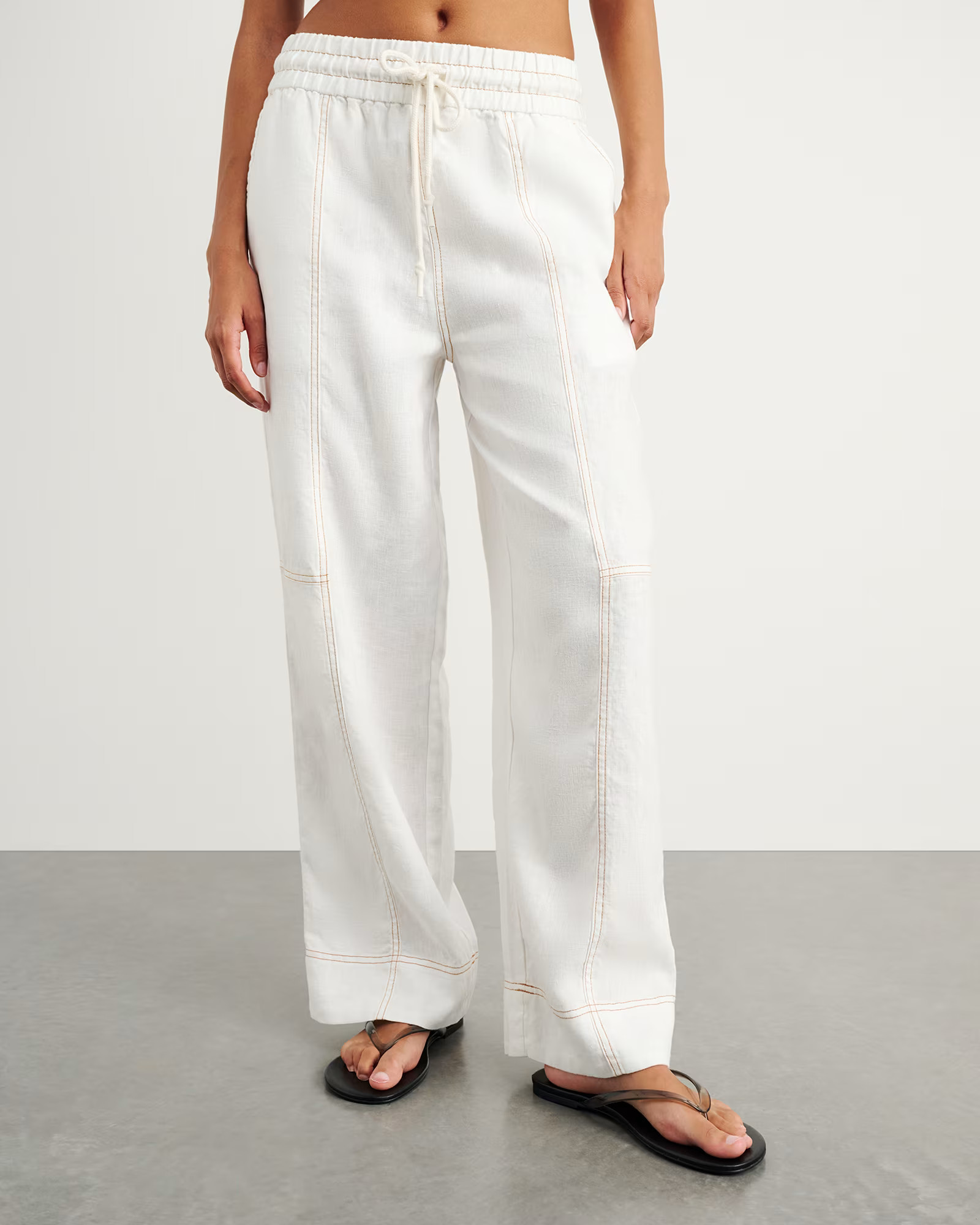 Sabine Linen Relaxed Leg Pant | JAG (Australia & New Zealand)