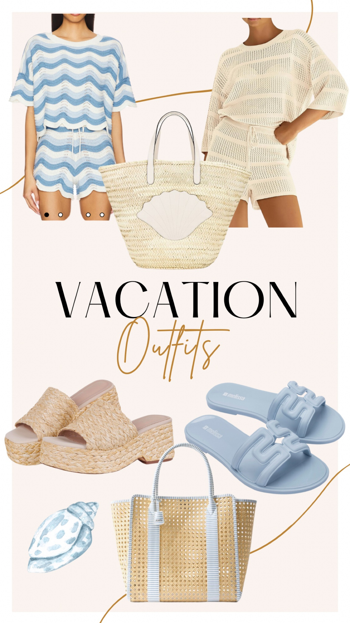 Vacation outfit. #vacay #travel #swim #resortwear #cruiseoutfit #sandals #beach 

#LTKShoeCrush #LTKTravel #LTKSwim