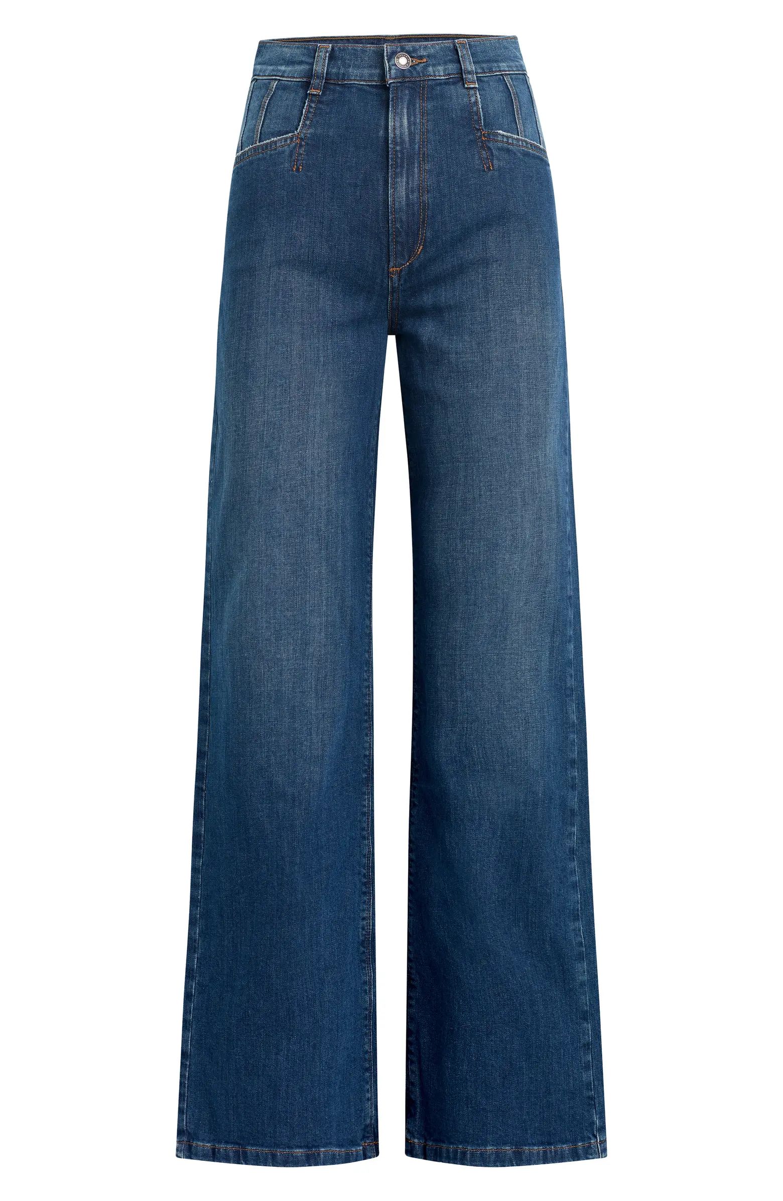 Favorite Daughter The Jordie High Waist Wide Leg Jeans | Nordstrom | Nordstrom