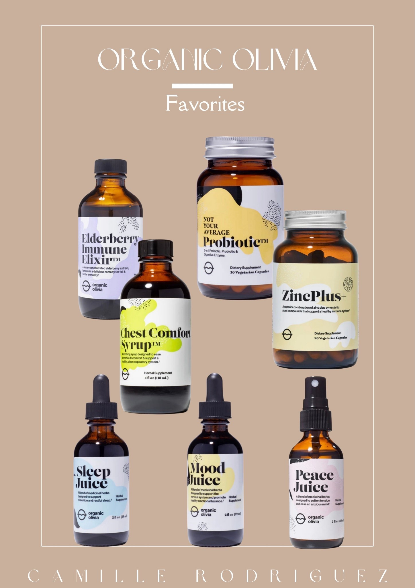 Health is wealth and these are amazing stocking stuffers  OO faves that will always and have always been in my cabinet! 5 years down, forever to go. Top quality! 15% off using my link https://www.organicolivia.com/camille-rodriguez

#LTKGiftGuide #LTKselfcare #LTKHoliday