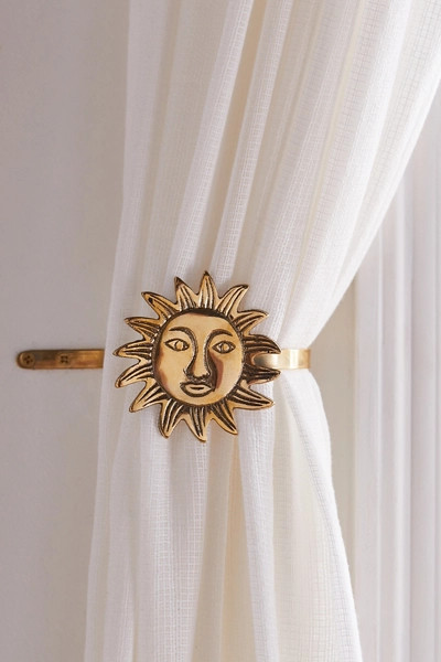 Sun Metal Curtain Tie-Back Set | Urban Outfitters (US and RoW)