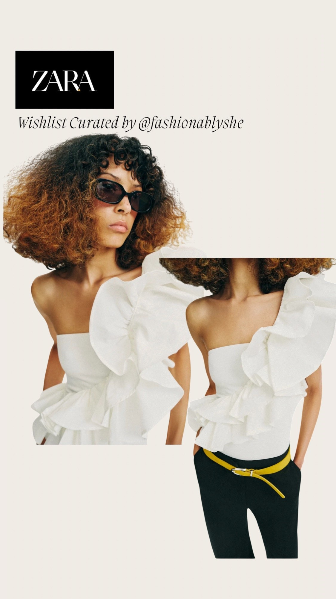 Zara white top

#LTKdayinmylife #LTKmomlife #LTKOver40