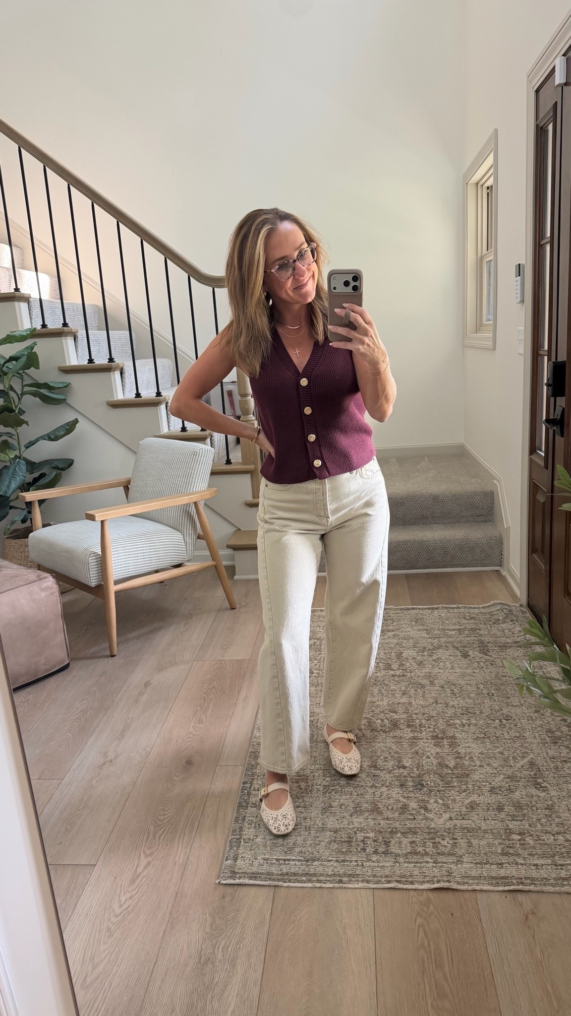 Date night outfit ✨

I paired this Abercrombie knit vest with my fav Pieced Barrel Jeans from Madewell and Dolce Vita ballet flats for an easy, elevated look!

Date Night | Sweater Vest | OOTD

Come Stay Awhile, Amanda Vernaci

#LTKootd #LTKPetite