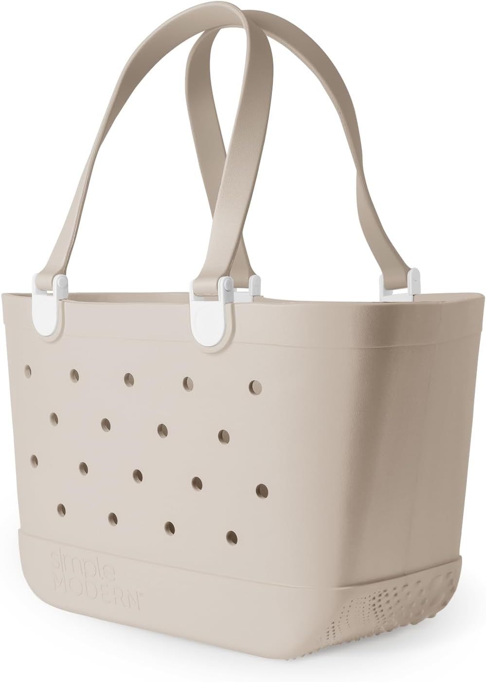 Simple Modern Beach Bag Rubber Tote | Waterproof Large Tote Bag with Zipper Pocket for Beach, Poo... | Amazon (US)