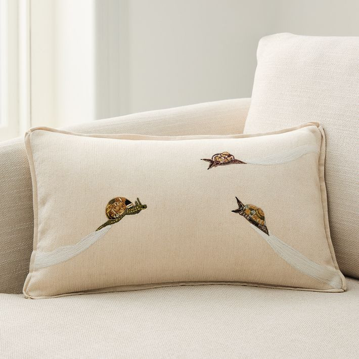 Creepy Crawlies Lumbar Pillow Cover | West Elm (US)