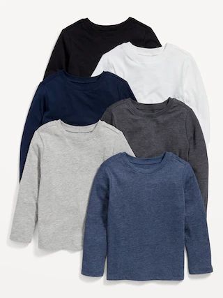 Unisex Solid T-Shirt 6-Pack for Toddler | Old Navy (US)