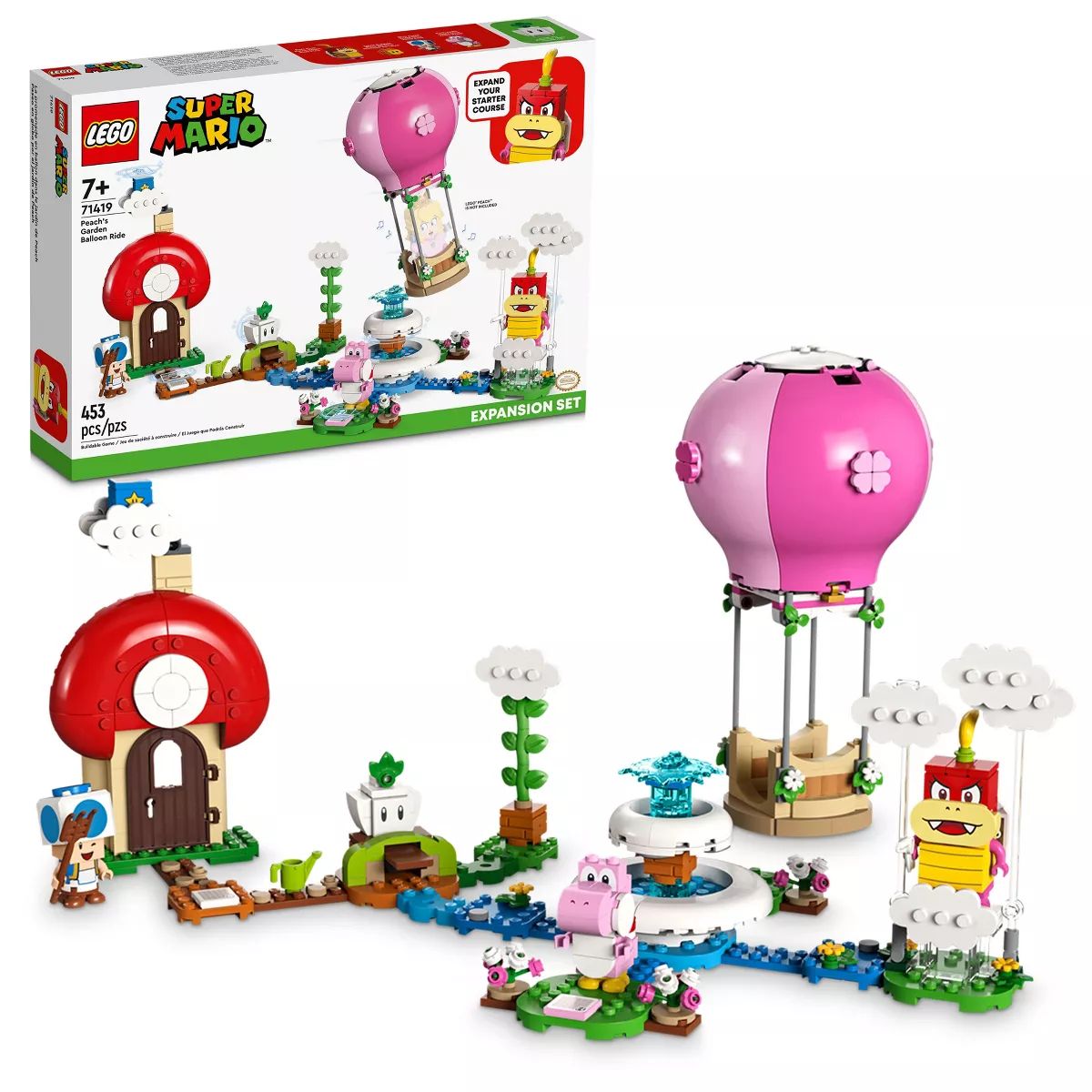 LEGO Super Mario Peach's Garden Balloon Ride Exp. Set 71419 | Target