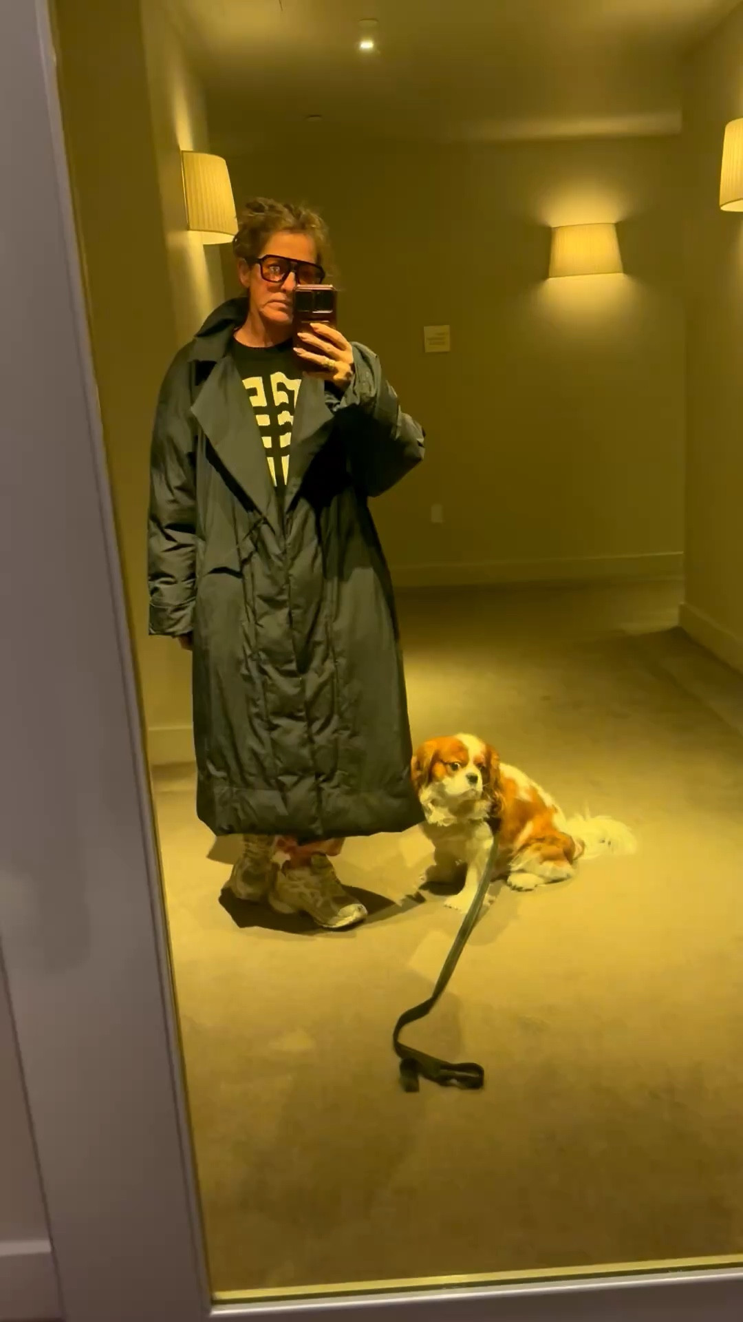 Another chilly morning walk with my guy!  Shop a similar look.. 

#LTKmorningroutine #LTKOver40 #LTKdayinmylife