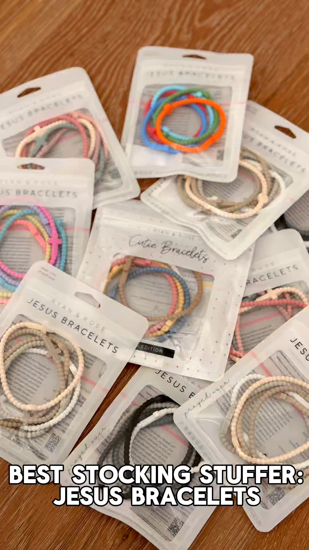 ✝️ Black Friday has come early! My favorite Jesus bracelets are on SALE! Waterproof, colorful & perfect for sharing His love with others. Available in kid and adult sizes. I’m wearing a size medium. Stocking stuffer perfection! 🫶🏼🎁 

#JesusBracelets #FaithJewelry #WaterproofBracelets #StockingStuffers #ChristianGifts #GiftGuide #BlackFriday

#LTKSaleAlert #LTKCyberWeek #LTKGiftGuide