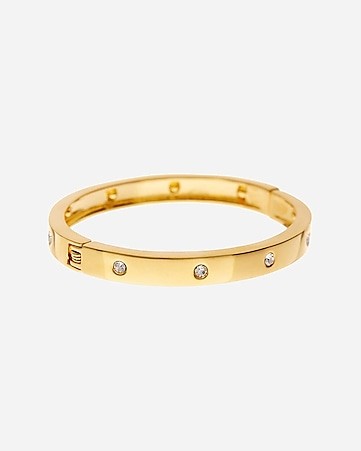 Sterling Forever Classic Station Bangle | Express