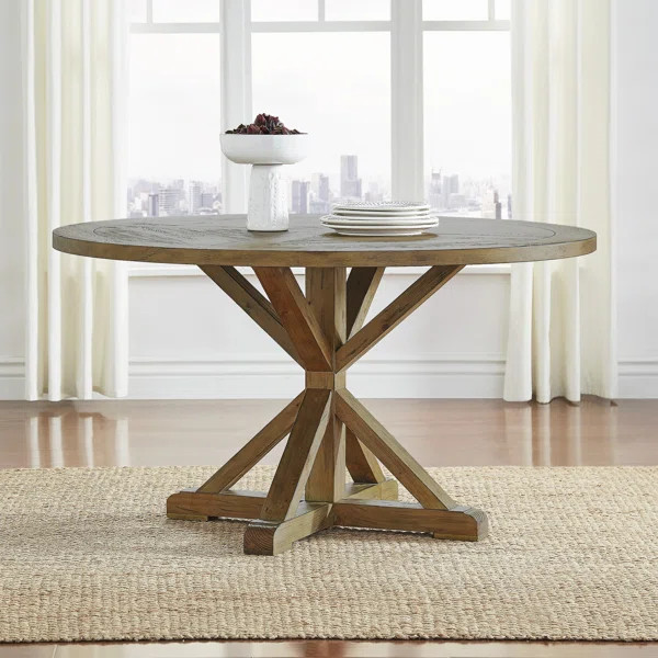 Ashbaugh Pine Round Dining Table | Wayfair North America