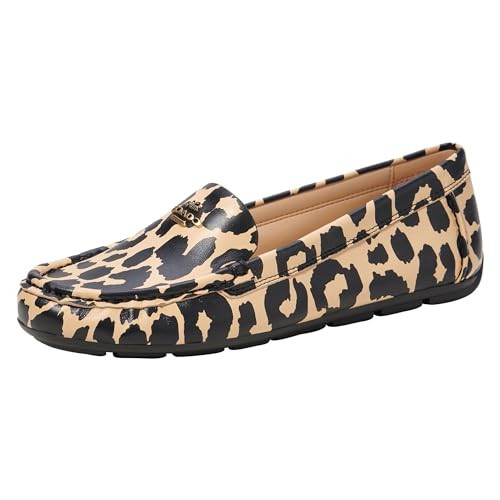 Coach, Marley Leopard Print Driver, Leopard, 5 B | Amazon (US)