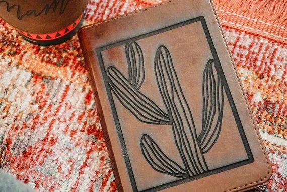 ESV compact imitation leather bible | cactus bible | travel bible | Etsy (US)