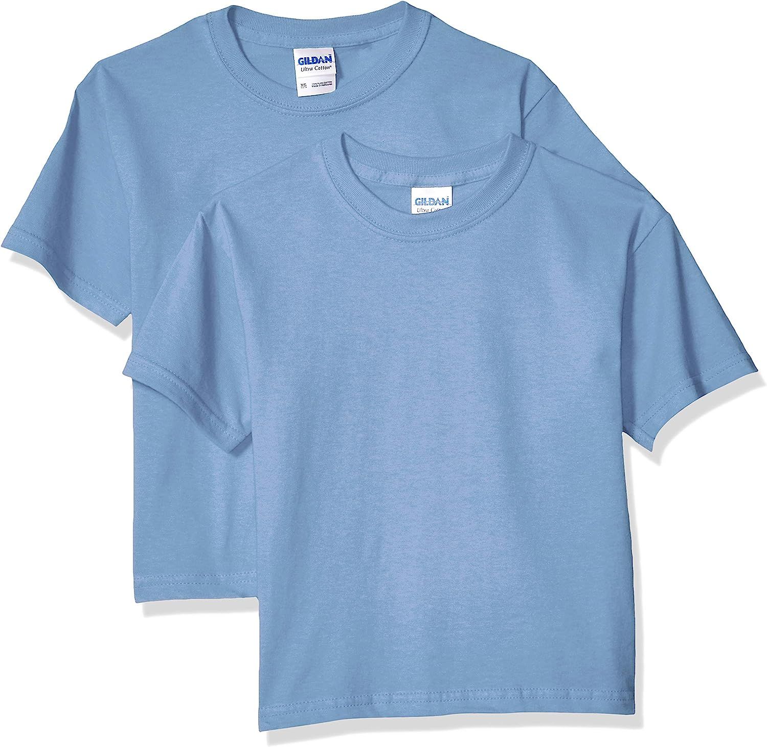 Gildan Youth Ultra Cotton T-Shirt, Style G2000B, 2-Pack | Amazon (US)