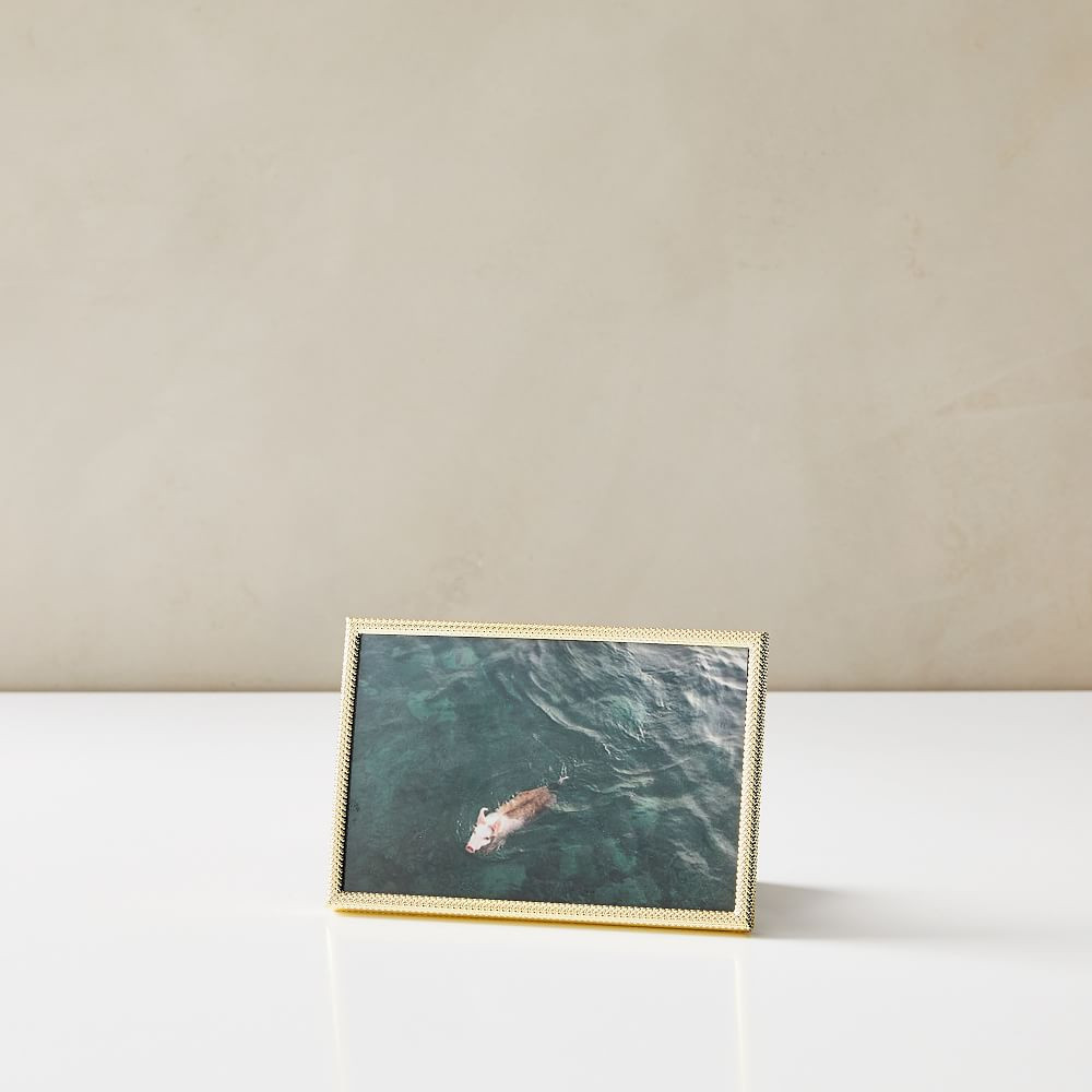 Dappled Metal Frames - Gold | West Elm (US)