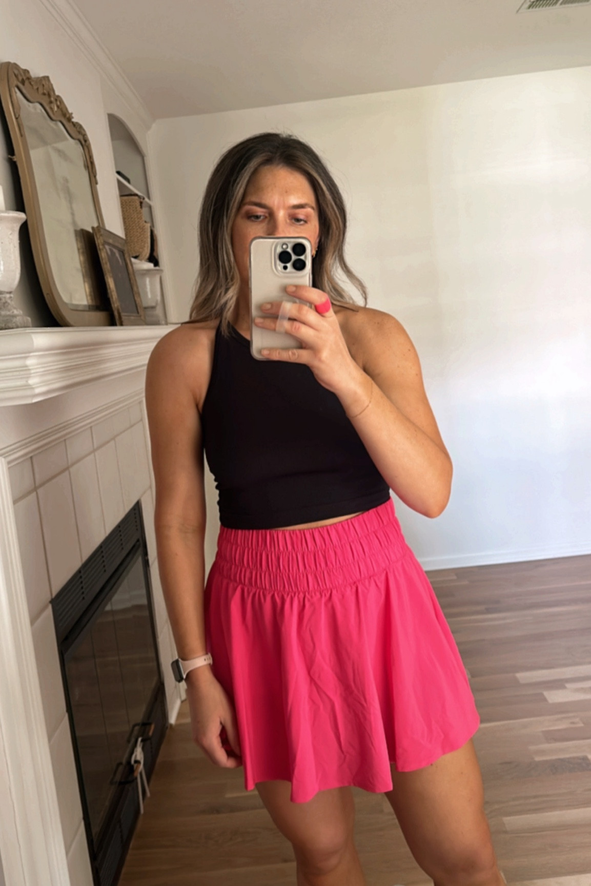 Mom chic. Casual chic. Activewear. Mom outfit. Everyday outfit. Summer outfit. Amazon fashion. Amazon finds. CRZ yoga. Skort. Active skirt. Bra top. Target finds. Nashville outfit  

#LTKFitness #LTKActive #LTKFindsUnder50