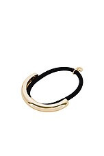Ettika Modern Single Row Hair Tie in Gold from Revolve.com | Revolve Clothing (Global)