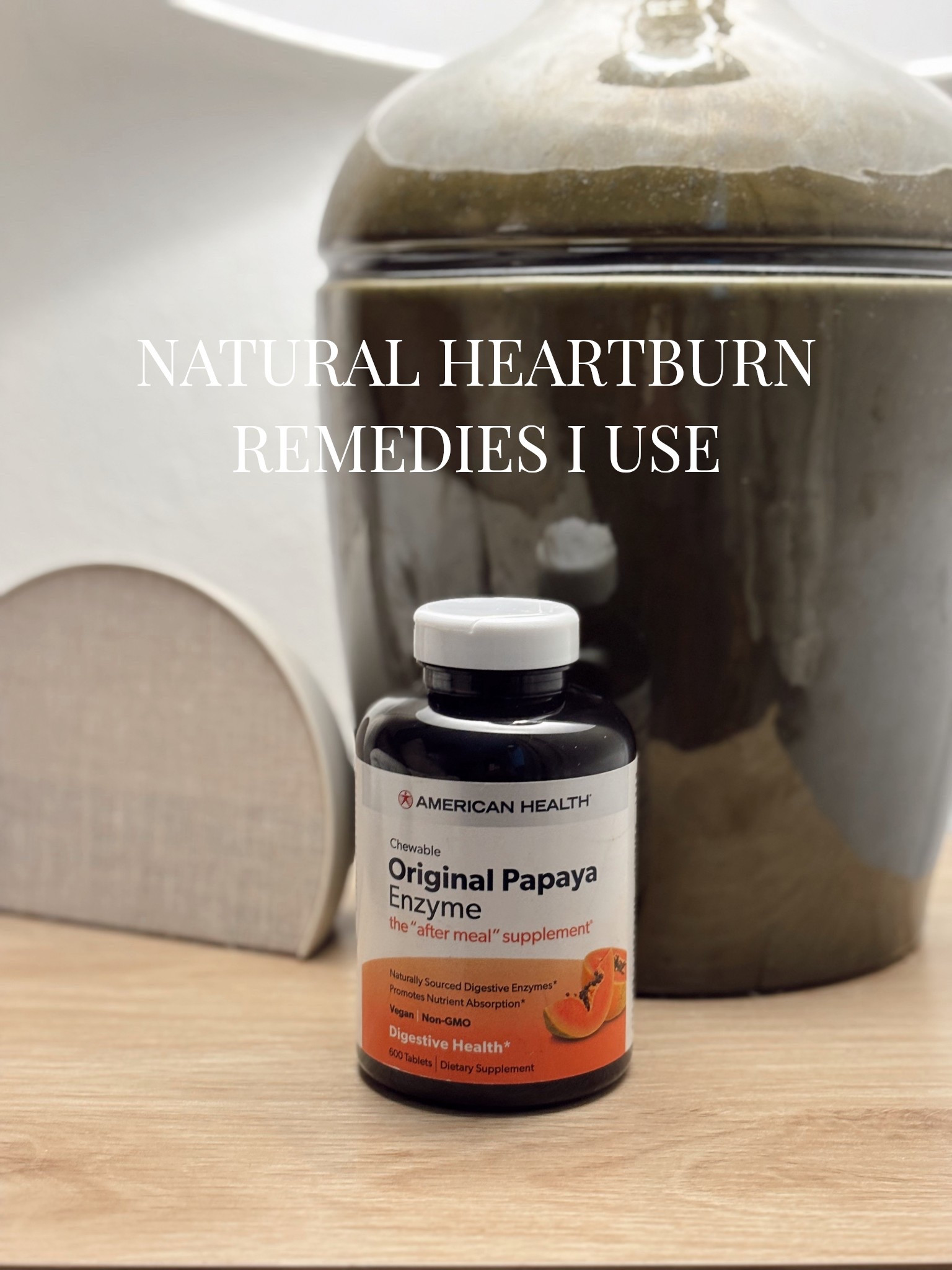 Papaya works 1000x better than Tums in my opinion and they are natural! 

#LTKHome #LTKselfcare #LTKBeauty