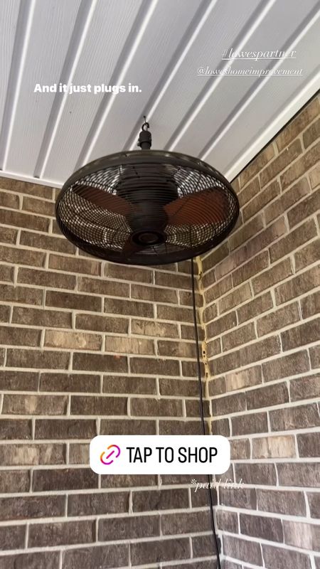 This has been the best portable ceiling fan. We have used in for our covered patio for the past few years and it’s on sale now at Lowe’s! 

#LTKVideo #LTKHome #LTKSaleAlert