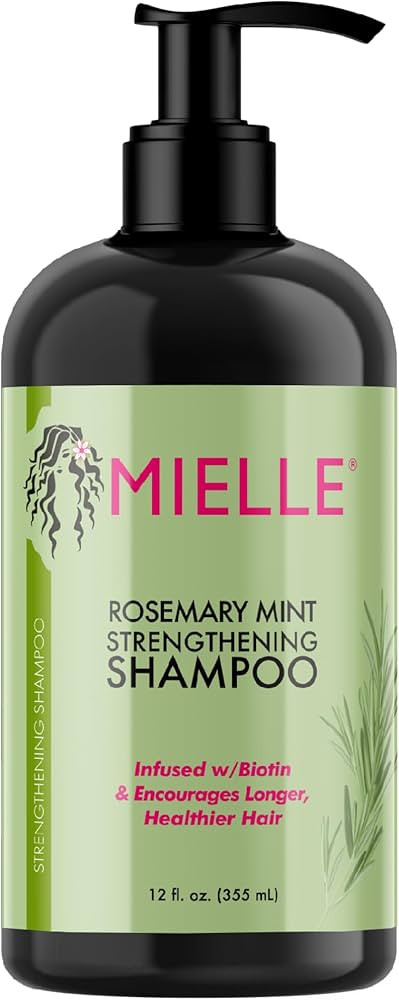 Mielle Organics Rosemary Mint Strengthening Shampoo Infused with Biotin, Cleanses and Helps Stren... | Amazon (US)