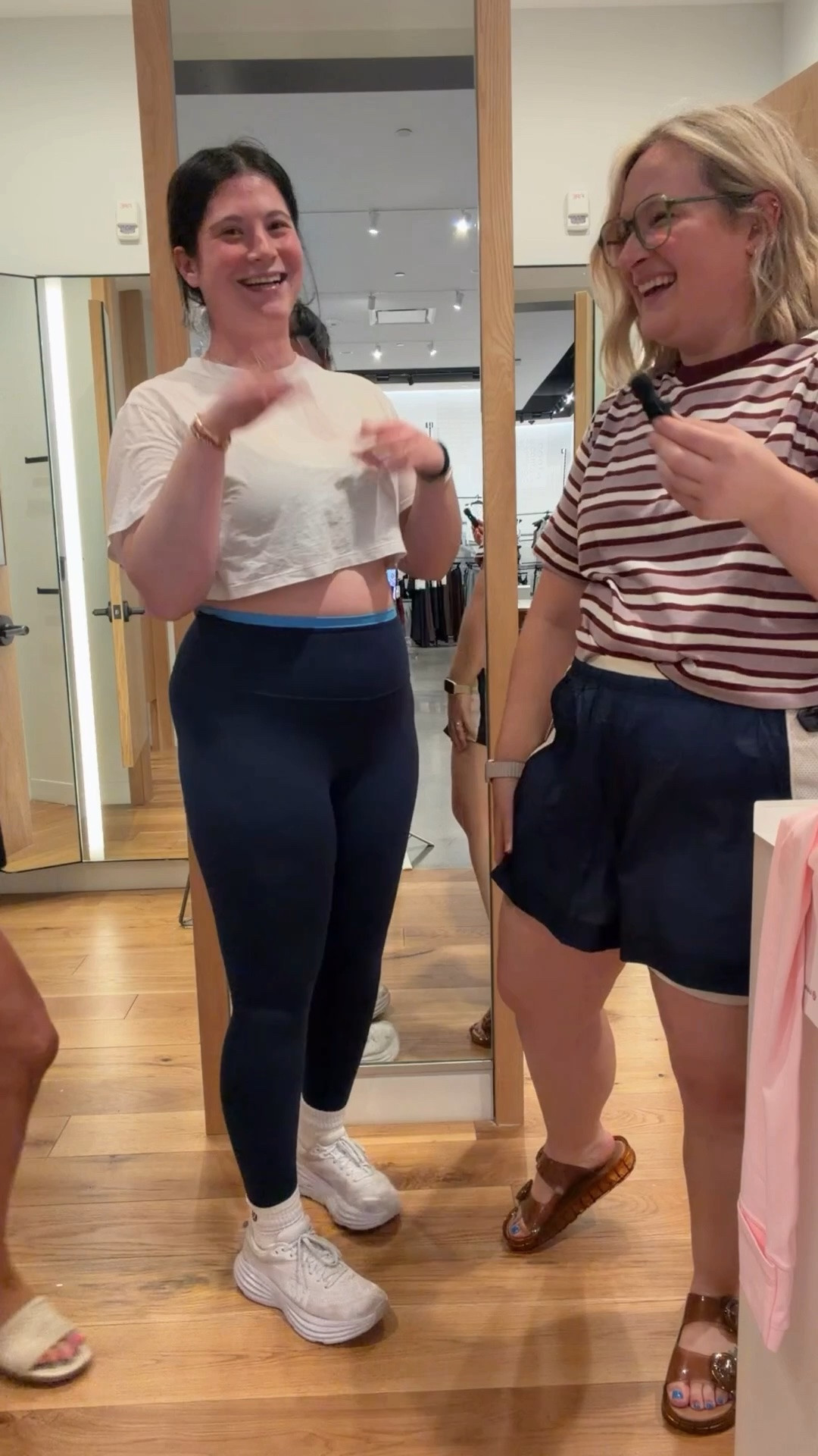 Today’s Lululemon trip included: spotting our favorite employee Janie, discovering shorts that survive the chub rub test, and turning the try-on room into a full blown dance party. If you heard Fresh Prince from three rooms down… no you didn’t. 😘


Comment Lulu for dm w links

#LTKgrwm #LTKootd #LTKmomlife