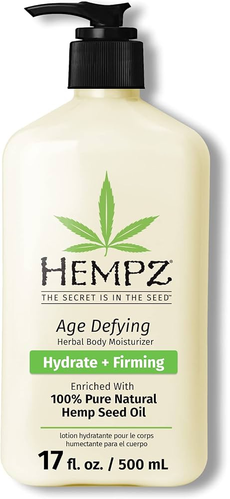 Hempz Age-Defy Body and Hand Lotion, 17 oz | for Dry Skin, for Cracked & Crepey Skin, Quick Absor... | Amazon (US)